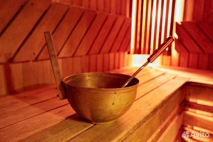 Баня сауна с джакузи и караоке