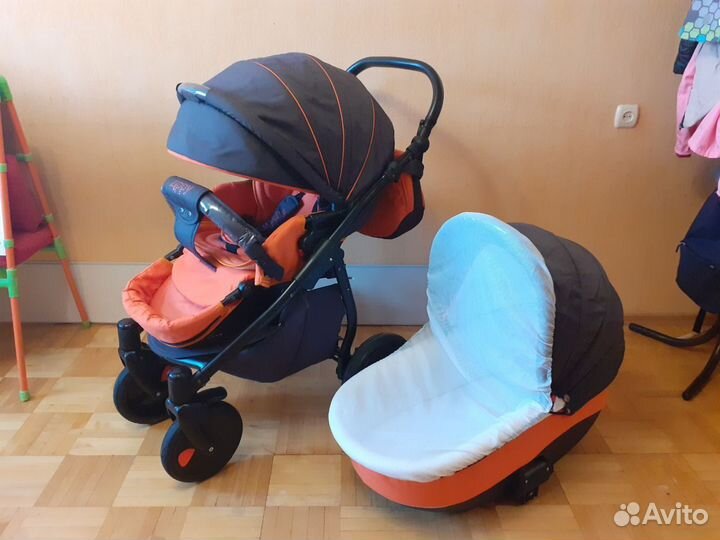 Коляска 3 в 1 tutis zippy