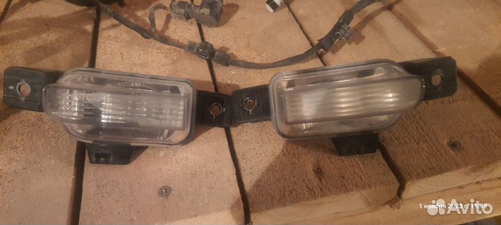 Задний бампер на volkswagen tiguan