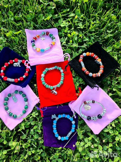 Браслет из натуральных камней