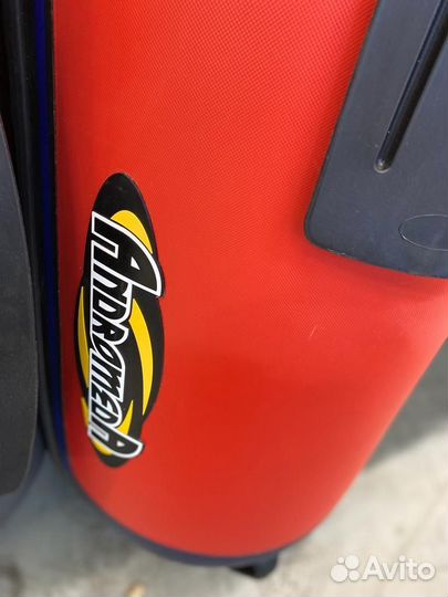 Лодка пвх Andromeda 305 красно-синяя