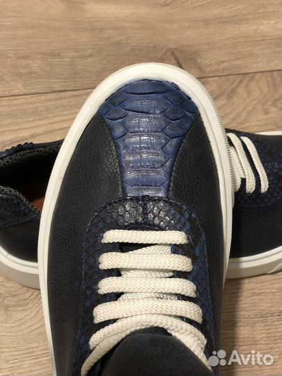 Кожанные кеды