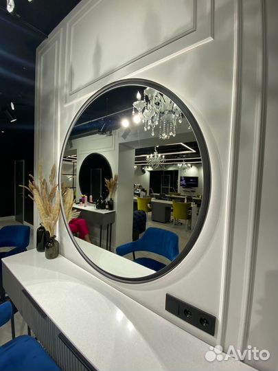 Круглое зеркало с подсветкой