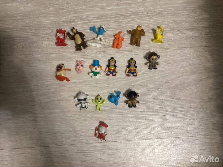 Игрушки из киндер сюрприза