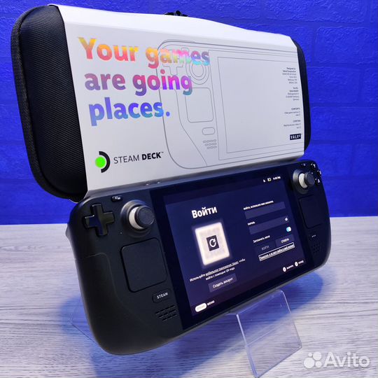 Портативная игровая консоль Steam Deck 64 гб
