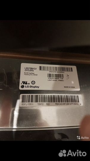 Матрица apple mac 27