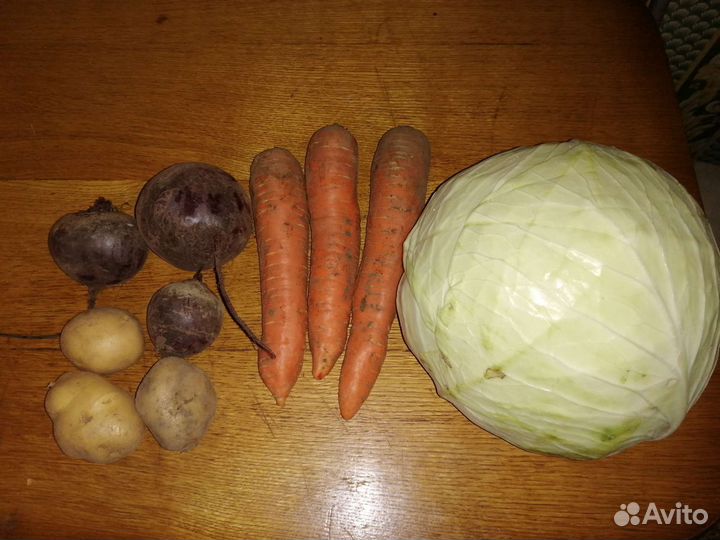 Свежие овощи