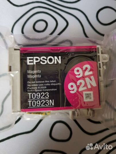 Картриджы Epson 92 92N