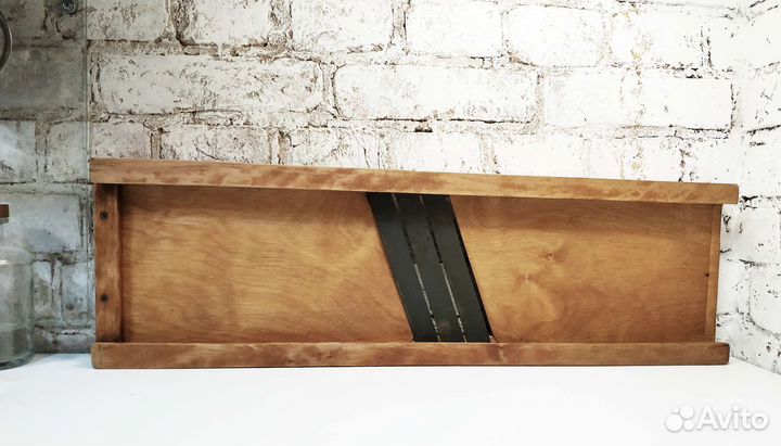 Тёрка для шинковки капусты, деревянная, СССР