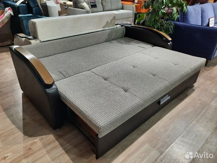 Прямой диван, диван кровать, ас190-5-мд