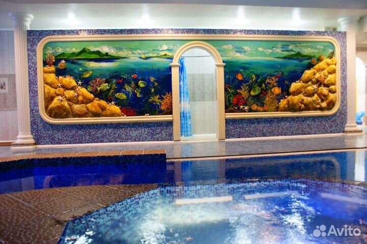 Живопись, роспись, картины, дизайн, штукатурка