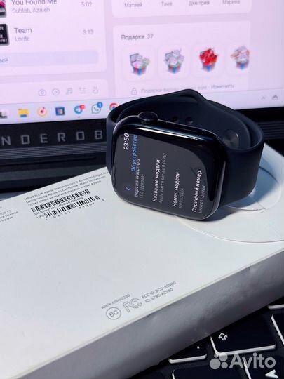 Apple Watch Series 9 45mm (100% АКБ)