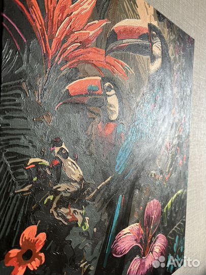 Картина по номерам готовая