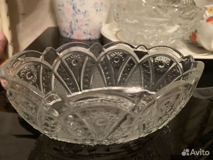 Хрустльная посуда СССР