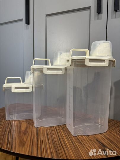 Контейнеры для сыпучих продуктов