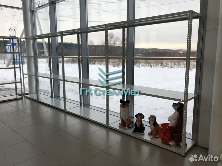 Металлические стеллажи для склада