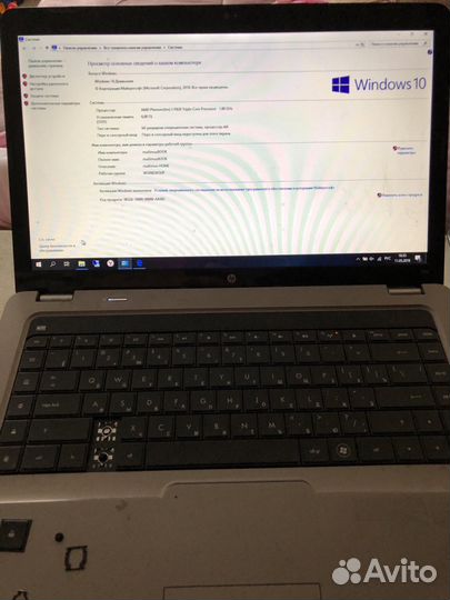 Ноутбук HP G 62 notebook