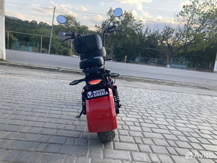 Электроскутер White Siberia Mini R 1200W