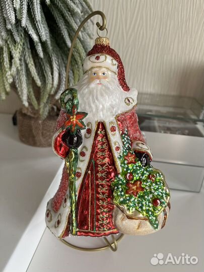 Елочная игрушка навершие Ангел Komozja