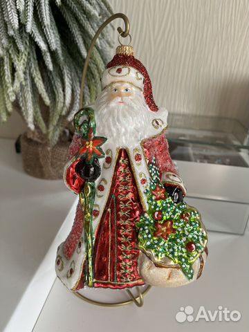 Елочная игрушка навершие Ангел Komozja