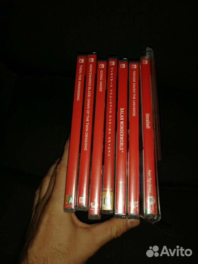 Игры 7 штук для Nintendo Switch