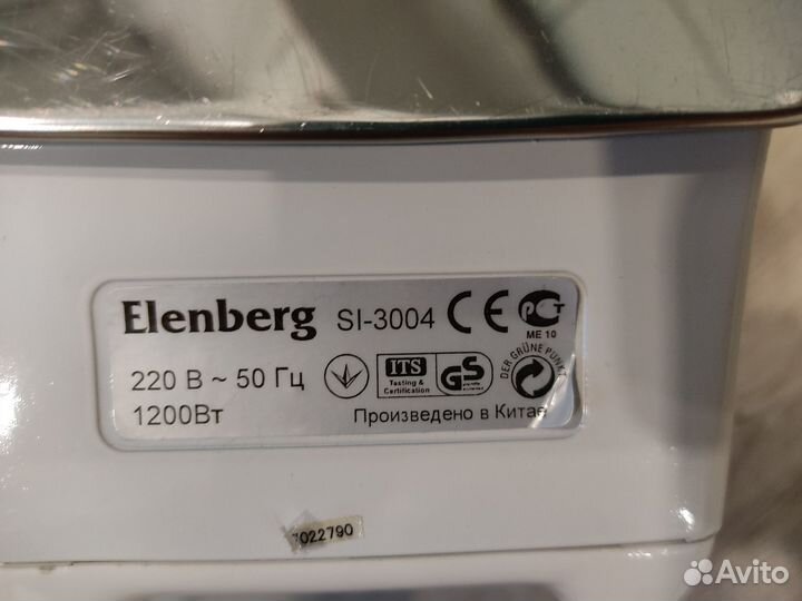 Утюг Elenberg в отличном состоянии