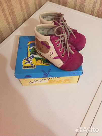 Ботинки детские на девочку