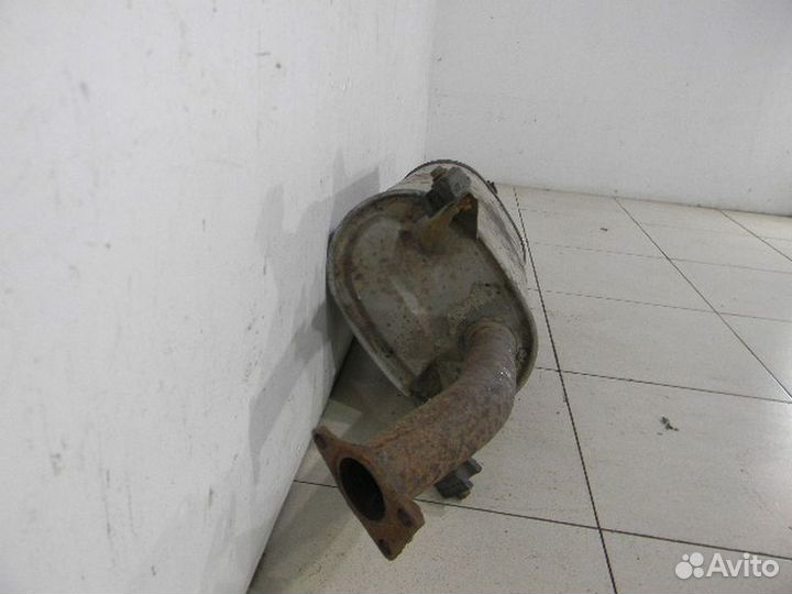 Задняя часть глушителя