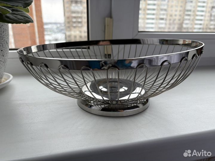 Корзина для фруктов/хлеба стальная