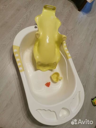 Детская ванночка для купания с горкой