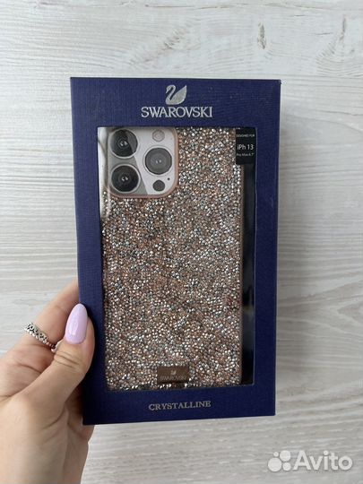 Чехол на iPhone 13 pro max swarovski