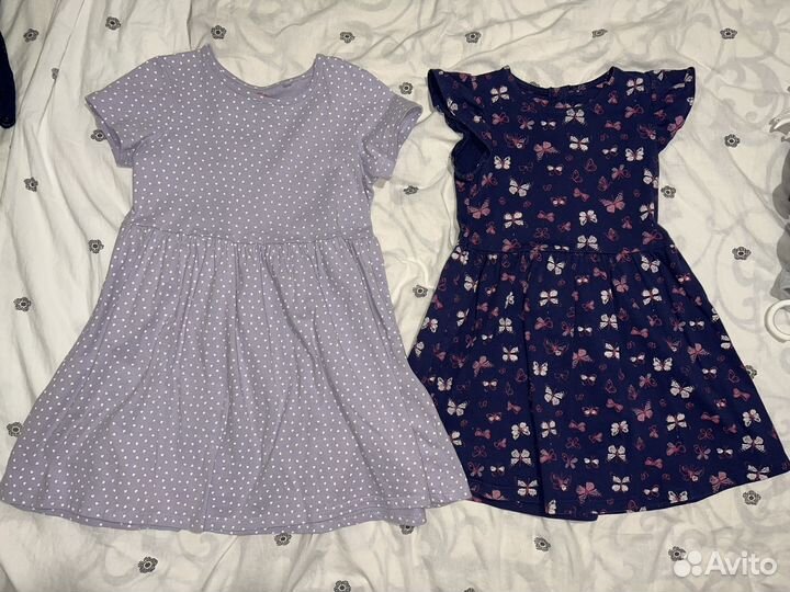 Вещи на девочку 116 платья, штаны