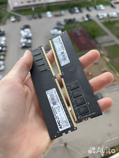 Оперативная память ddr4 16gb 2400 amd