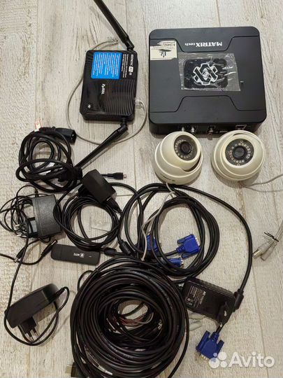 Комплект видеонаблюдения 4 камеры видеорегистратор