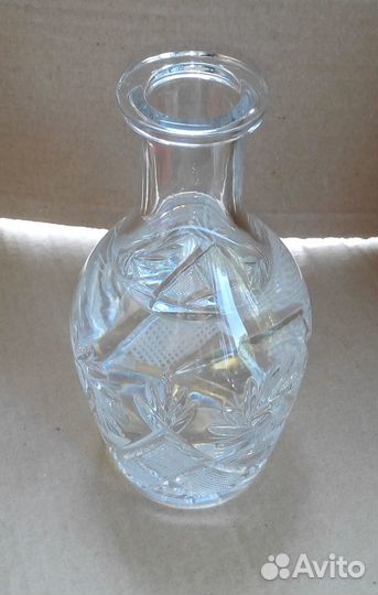 Графин, штоф хрустальный