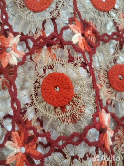 Скатерть старинная, ручная работа. Винтаж