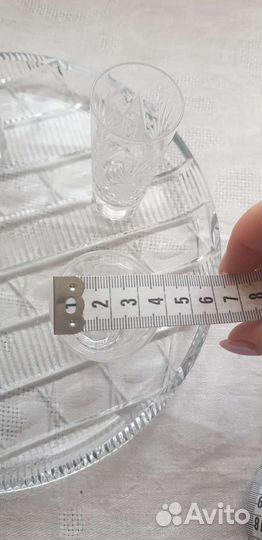 Хрустальные стопки рюмки СССР