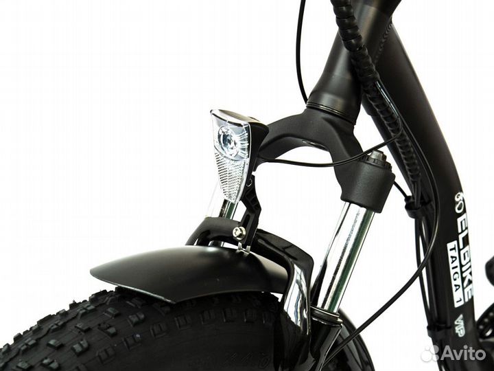 Электрофэтбайк Elbike Taiga 1 St (черный)