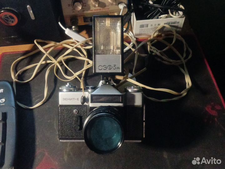 Фотоаппарат, объектив Zenit, Helios