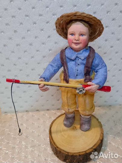 Ватные елочные игрушки