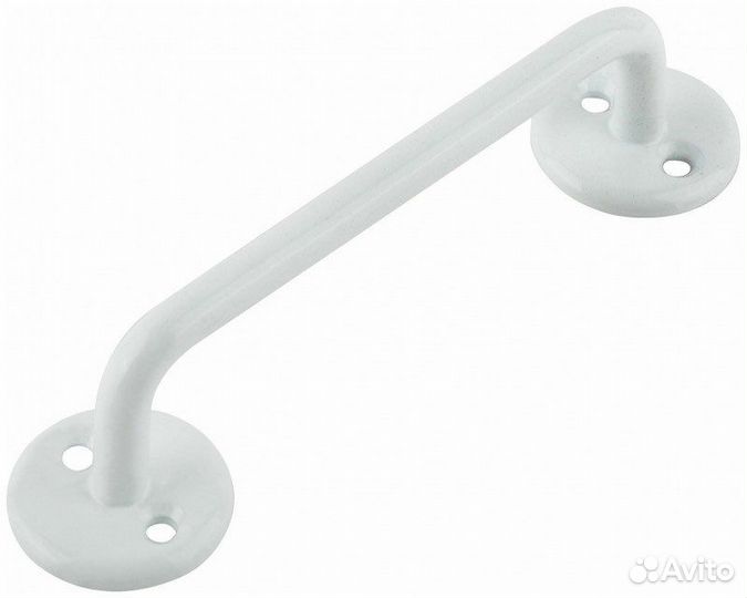 Ручка-скоба белая