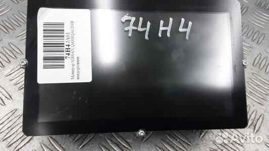 Монитор nissan qashqai J10 (74H04JA01)