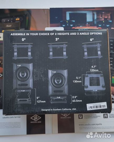 Fluid Audio DS5 настольные стойки Новые