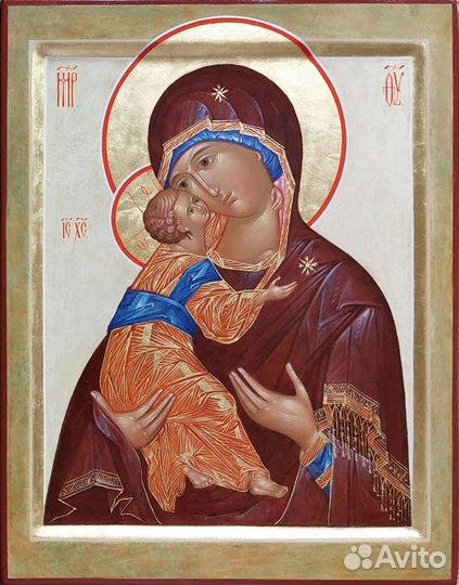 Венчальная пара. Рукописные иконы