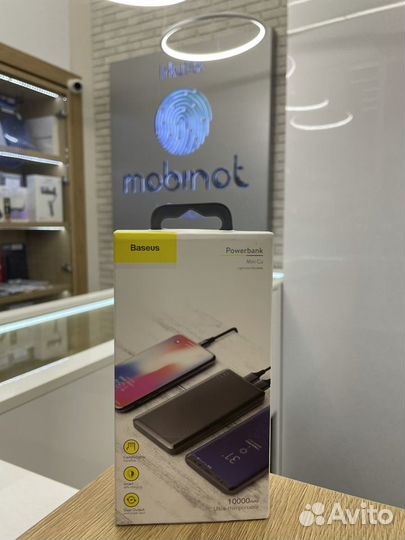 Baseus Qpow Digital Display, 3A, 20000mAч, с Кабел