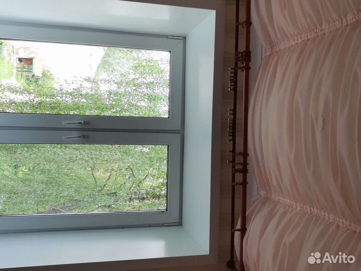 Карниз 2 ряда, цвет орех