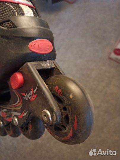 Ролики раздвижные Reaction Abec 1 34-38 размер