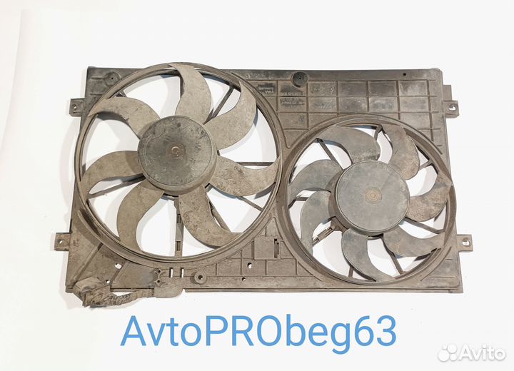 Вентилятор охлаждения на Skoda Octavia A5