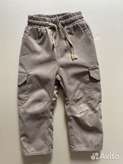 Штаны детские теплые