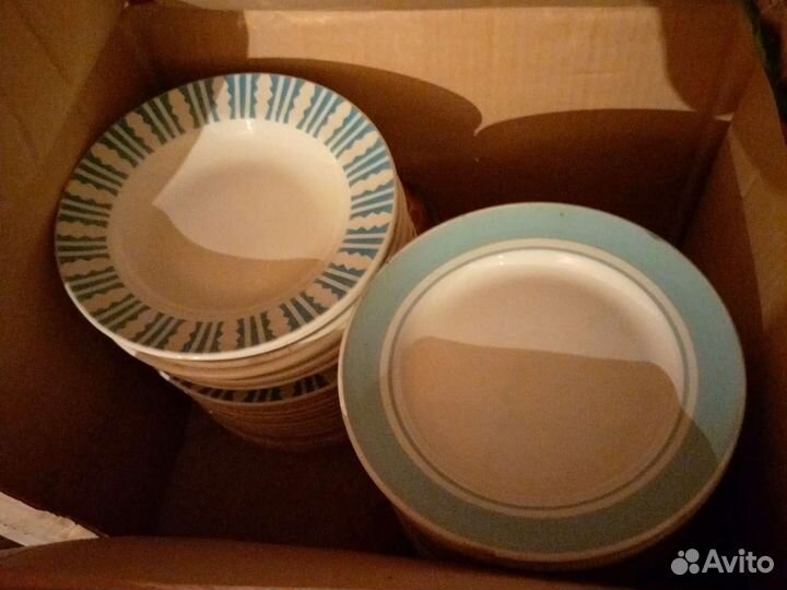 Хрусталь. Тарелки в ассортименте